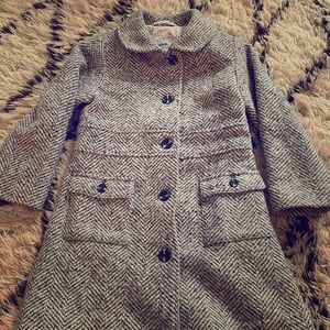 Jacadi wool coat girls 4t